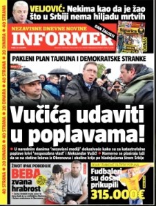 Informer 23 May: The hellish plan of tycoons and the Democratic Party